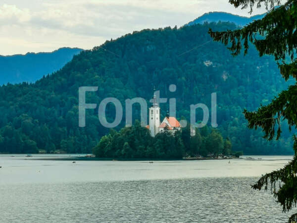 Jezioro Bled Słowenia wysepka.jpg - Fonti.pl