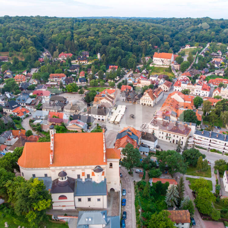 Kazimierz Dolny widok na miasto od strony zamku.jpg - Fonti.pl