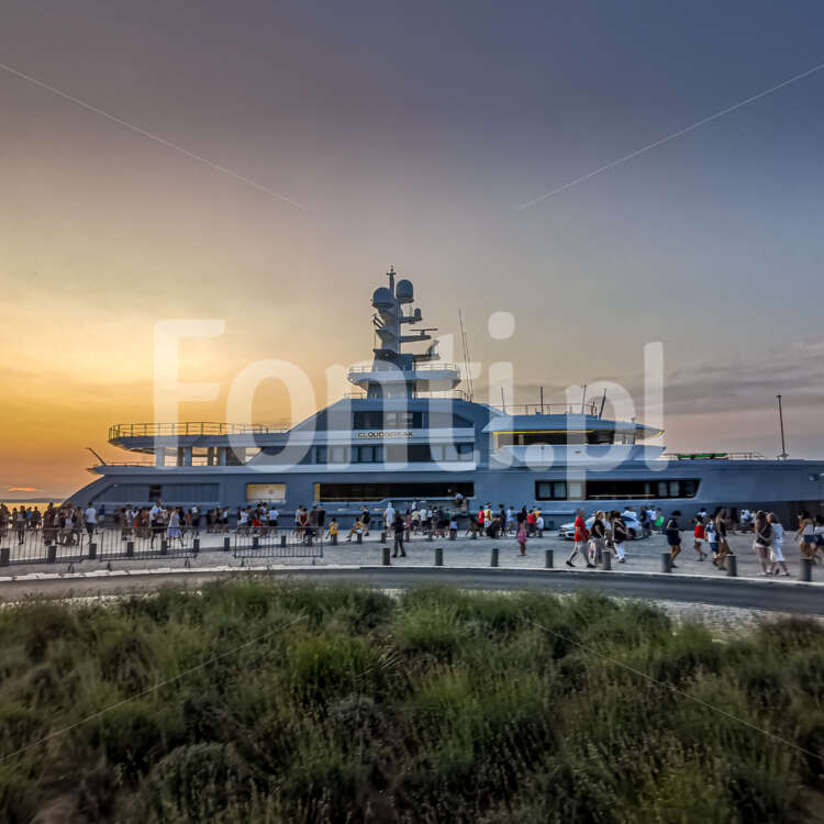 Zadar statek zatoka zachód słońca.jpg - Fonti.pl