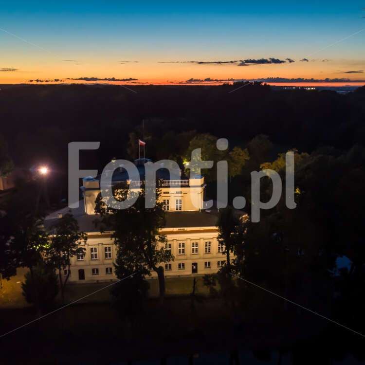 Włoszakowice pałac nocą.jpg - Fonti.pl